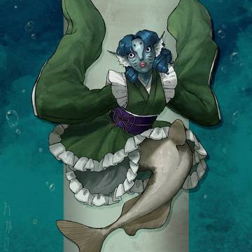 東方61 - わかさぎ姫