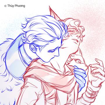 Alva x Florian (my comm 2)
