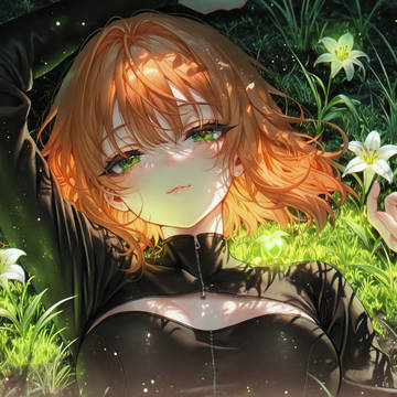 Resting in the Blooming Ruins