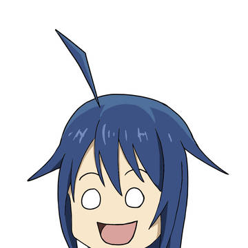 喜んでいる女の子