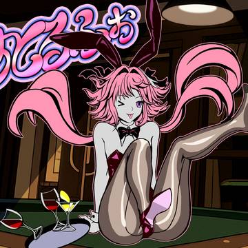阿福兔女郎海报