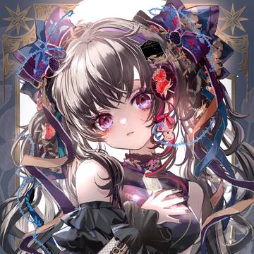 夏の夜のゴシックベリーティーちゃん☕