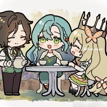 セリーヌ隊でお茶会🫖