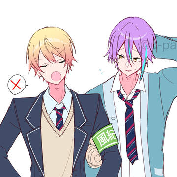 天馬司くん＆変人ワンツーイラスト