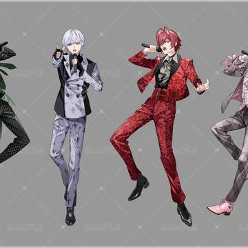 「We're X」MVイラスト