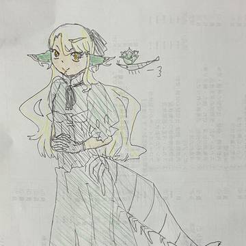 アガベエビの女の子