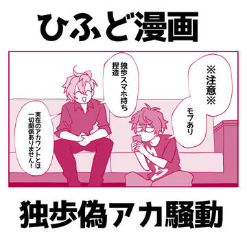 独歩偽アカ騒動