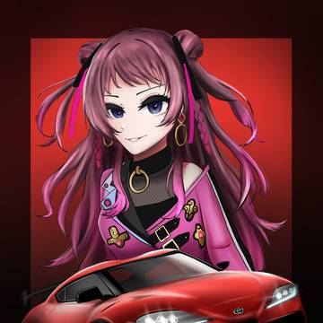 花海咲季 × GR Supra