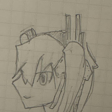 初描き初投稿足立レイ
