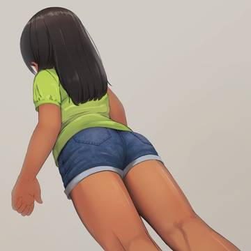 後ろ姿
