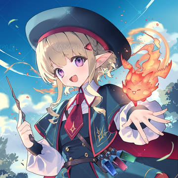 「人気イラストレーターがしっかり教える　キャラ塗り特別講座」寄稿