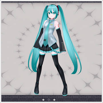 rurune式初音ミクファンモデル