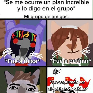 meme amigos cuando hago un plan