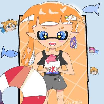 キルハアートかきました！！(夏)