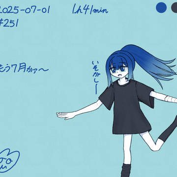 染井がおやすみする時絵がついてくるかもしれない R7年7月纏め