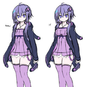 ゆかりさん描いてて思った事