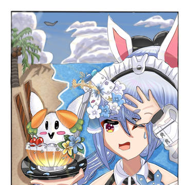 Usada Pekora  summer outfit