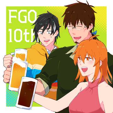 FGO10周年メッセージフラッグ投稿物