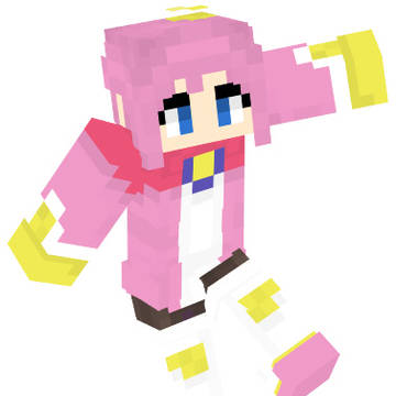 マイクラスキン　ぷよぷよ　さかな王子(人間)
