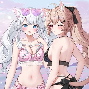 「「 見てるのバレてるよ…♡ 」」