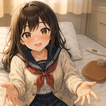 保健室で、あったかい手を。