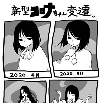 新型コロナちゃんの余り。