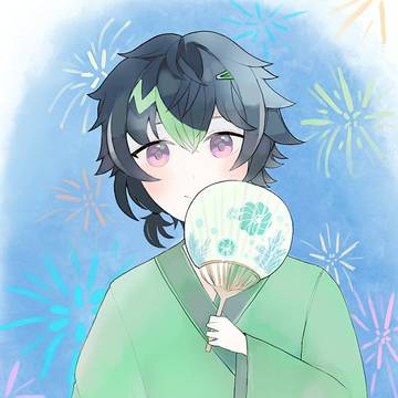 夏祭り(絵ライぞ伊波//Inami Rai)
