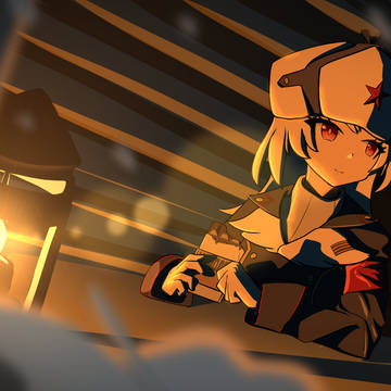 雪夜，小屋，巧克力