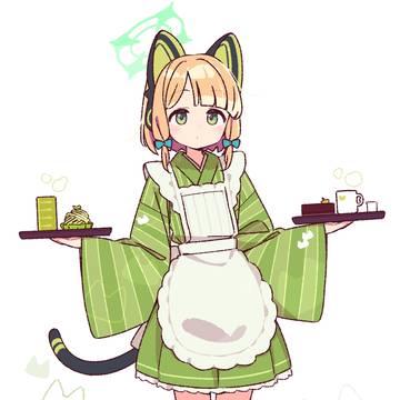 和エプロンミドリさん✨🍵✨