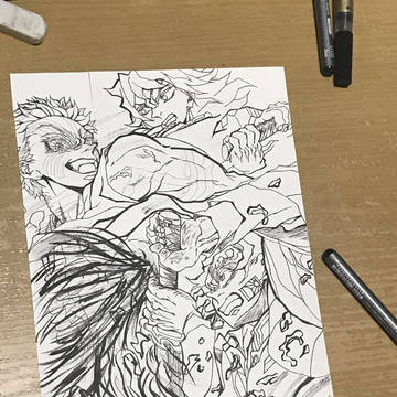 途中