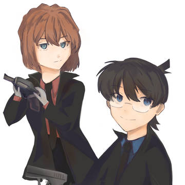 コナンと灰原哀・マフィア ver.
