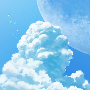 てんとう虫が見た空