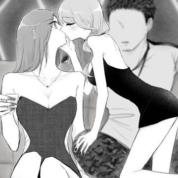 キャバ初日、先輩にキスされた。【創作百合】
