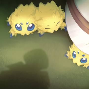 Joltik with hat