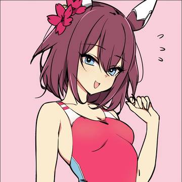 競泳水着のサクラチオノオー