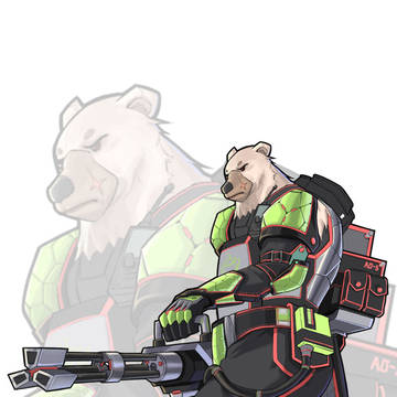 五人组-机枪熊