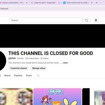 I closed my channel....