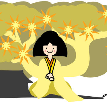太陽のジャスミン花