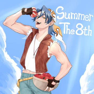 夏の8日 畑仕事