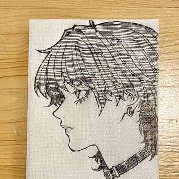 【会社と私生活】ペーパーナプキンイラスト