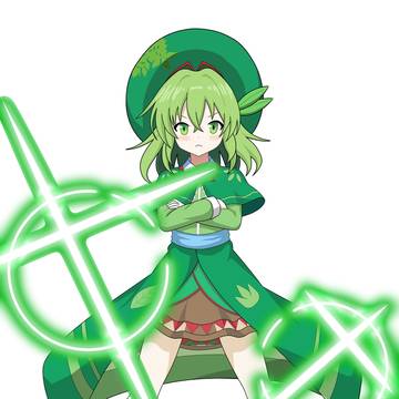 ガイナ立ち葉っぱちゃん