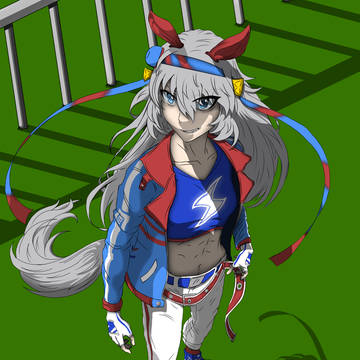 Tamamo Cross Uma Musume