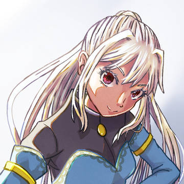 白髪の女性