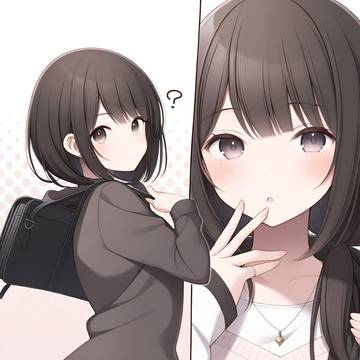 耳朵吗？藏起来了哦！