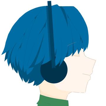 色付き線画