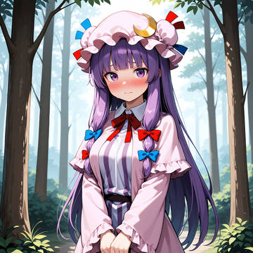 東方Project 催眠術に掛けられるパチュリー・ノーレッジ