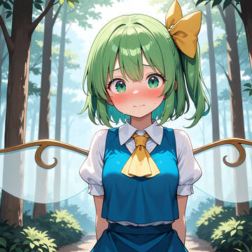 東方Project 催眠術に掛けられる大妖精