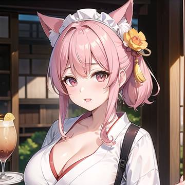 獣耳給仕