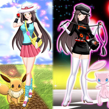 ポケモンFRLG大人リーフ♥昼はチャンピオン夜はロケット団ボス♥