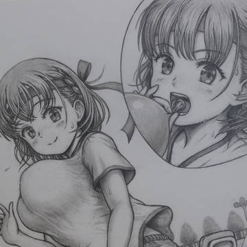 アイちゃんの風船割り:小説本「たわわブルーのゴム片を添えて」より